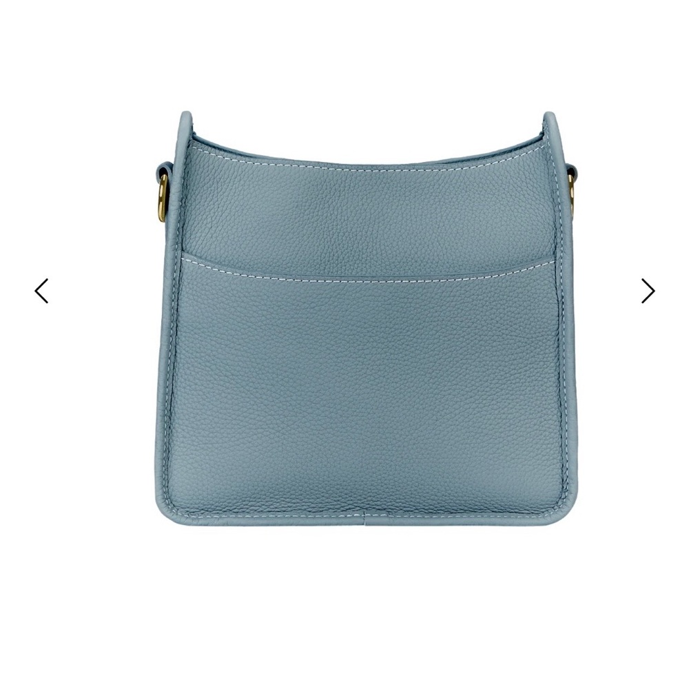 NWT GiGi New York Light Blue Crossbody Bag - Picture 2 of 8
